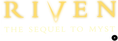 Riven: The Sequel to Myst logo for Sega Saturn